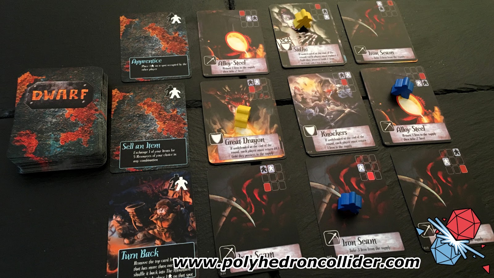 dwarf worker placement board game review dwarf worker placement board game review
