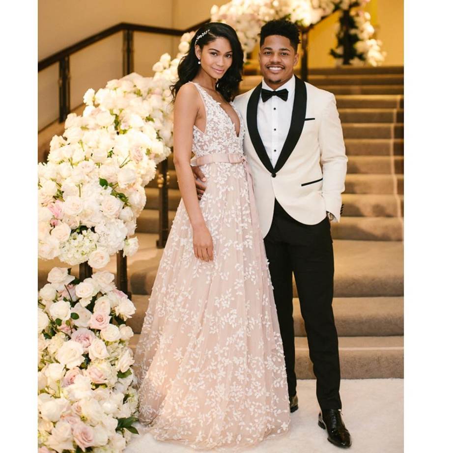Wedding Inspiration: Victoria’s Secret Model Chanel Iman Selected Two Zuhair Murad Dresses for her March Wedding at the Beverly Hills Hotel