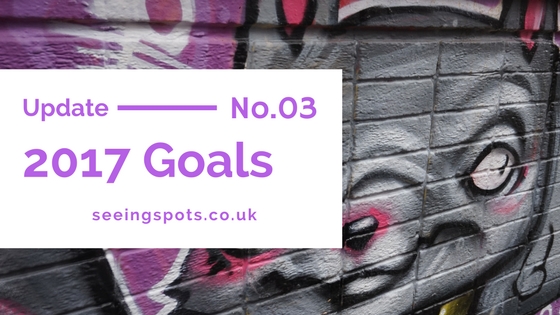 2017 Blogging goals update 3 February 