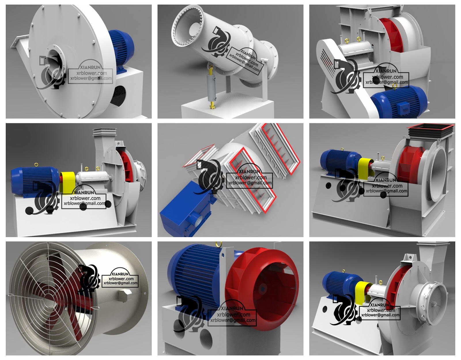 Xianrun Blower The Working Principle of Centrifugal Fan
