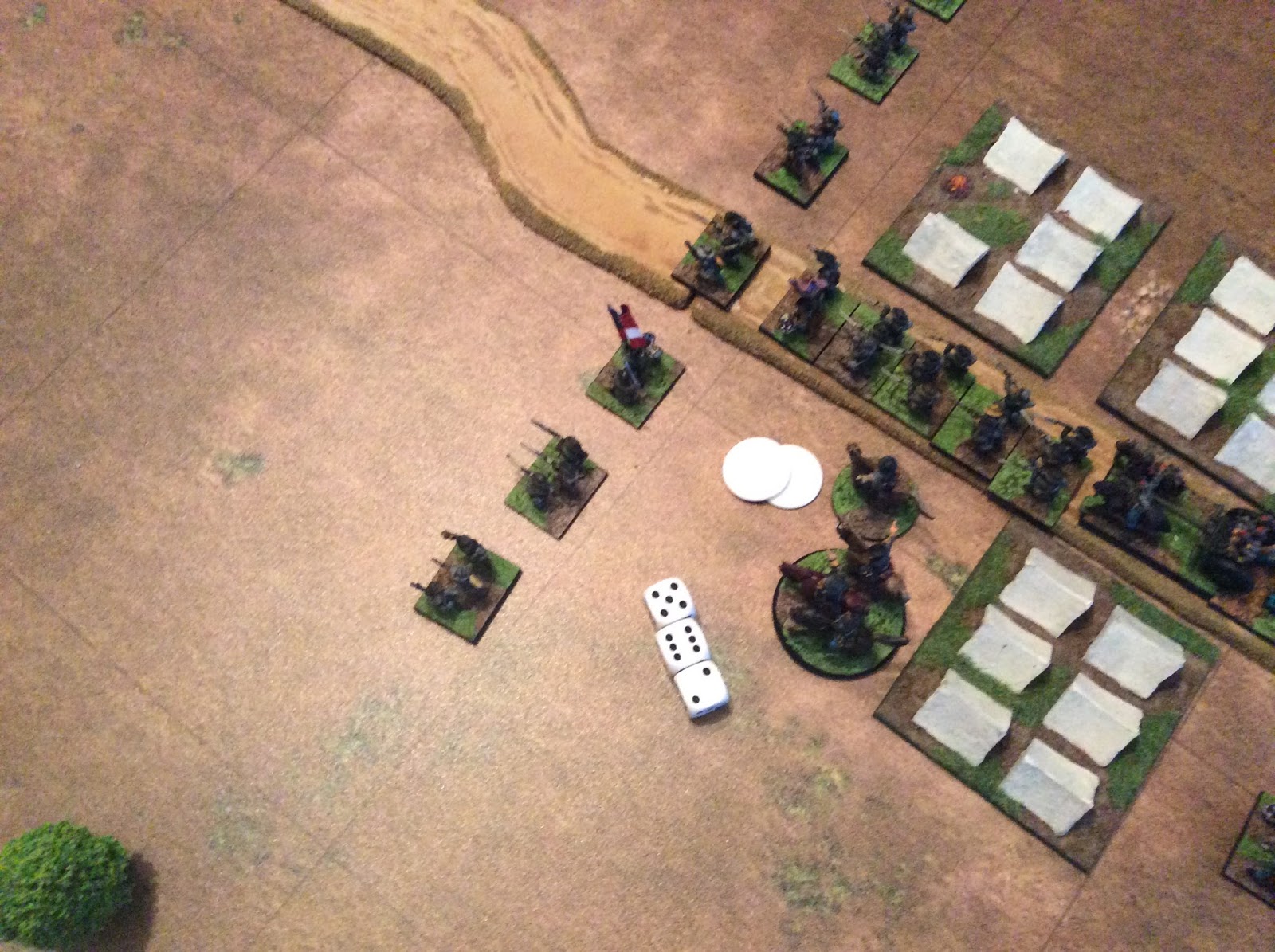 The Northumbrian Wargamer. Pickett's Charge rules, a run through.