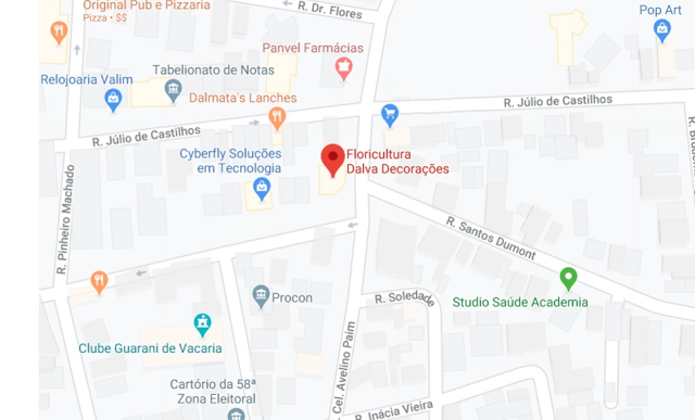 https://www.google.com/maps/place/Floricultura+Dalva+Decora%C3%A7%C3%B5es/@-28.504738,-50.93481,18z/data=!4m5!3m4!1s0x951e43f4be391fcd:0x1f55ade63143319f!8m2!3d-28.5051707!4d-50.9343767