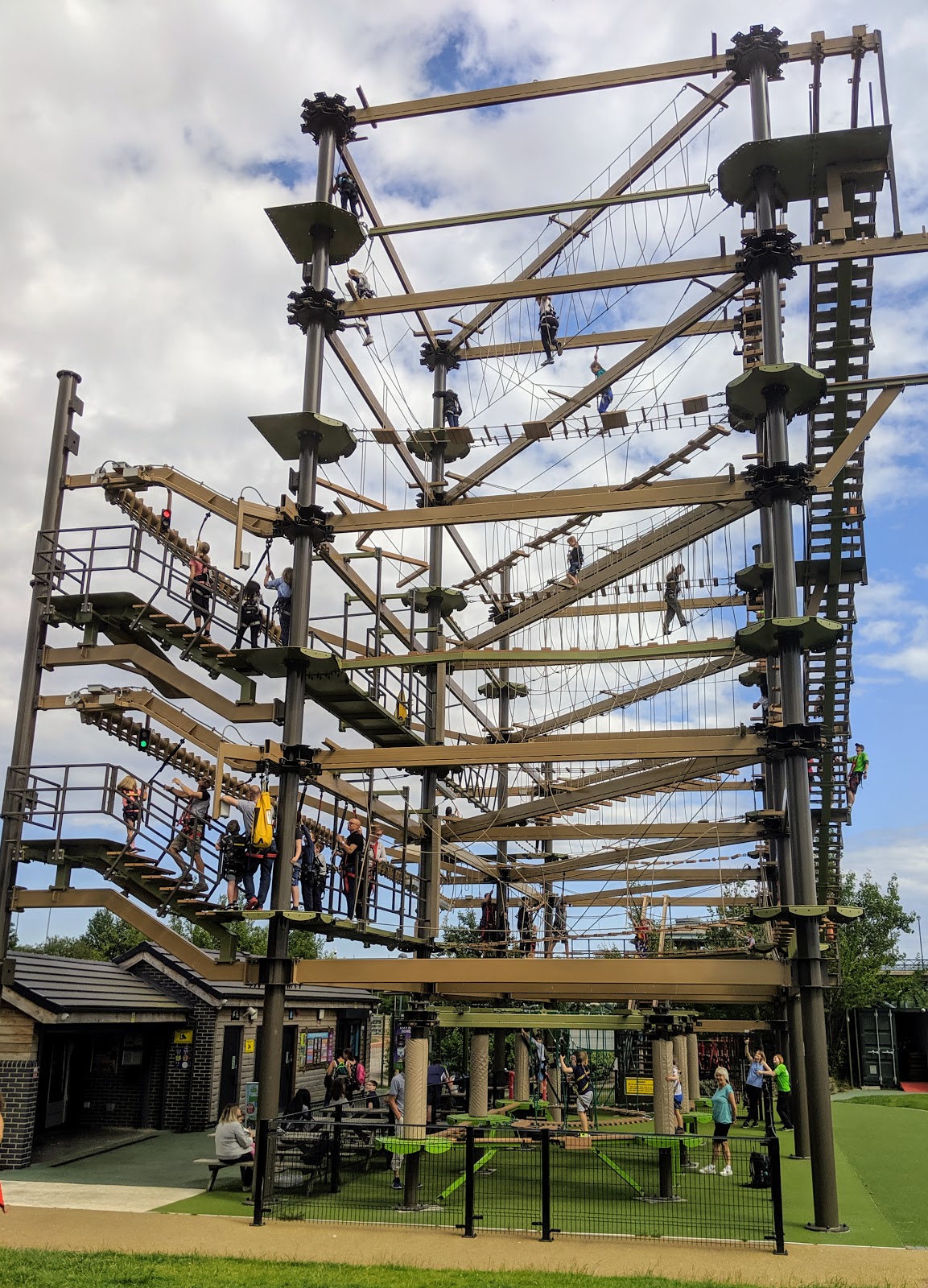 Air Trail Tees Barrage Review North East Family Fun