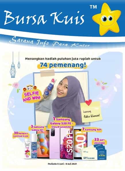 Kuis Online Izzi Hijab Scent Berhadiah Smartphone Samsung S20 FE Lomba Foto Online Berhadiah Terbaru