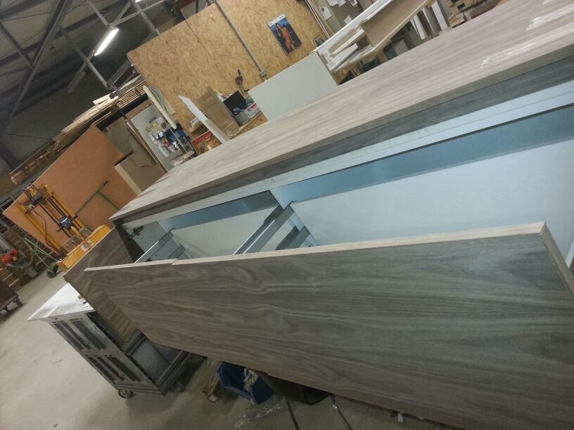 Bautagebuch & Blog: Allkauf Haus: Unser Badschrank ist auch bald bereit