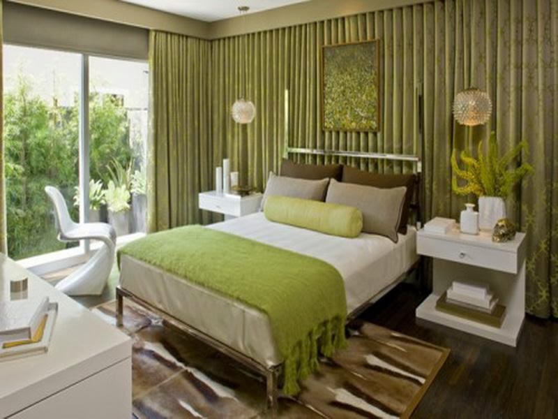Bedroom Glamor Ideas: Green Vintage Bedroom Glamor Ideas.
