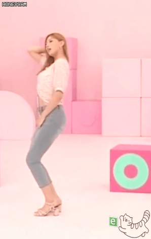 에이핑크 오하영 청바지 태....청치마