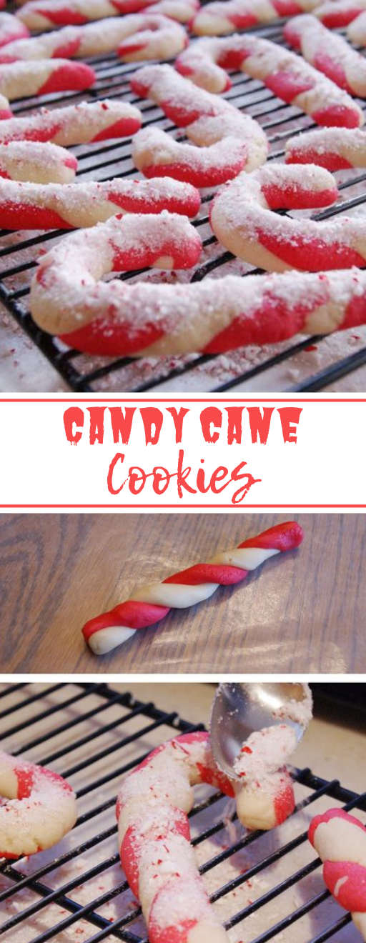 CANDY CANE COOKIES #healthydiet #desserts #cookie #paleo #easy