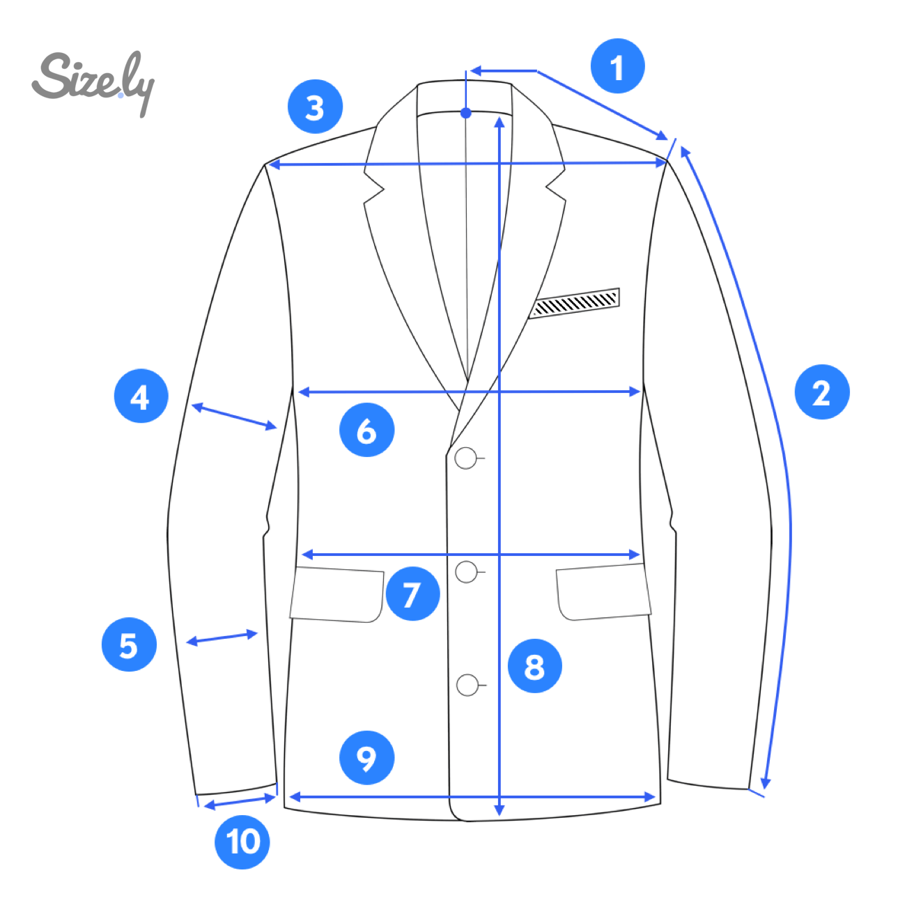 How to Measure Jacket Size Measuring Tips By Sizely
