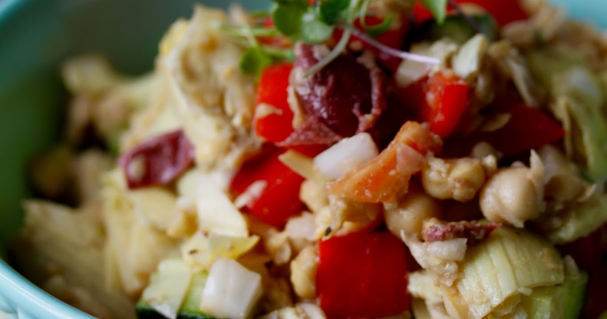 Smith's Vegan Kitchen French Crushed Chickpea and Artichoke Heart Salad