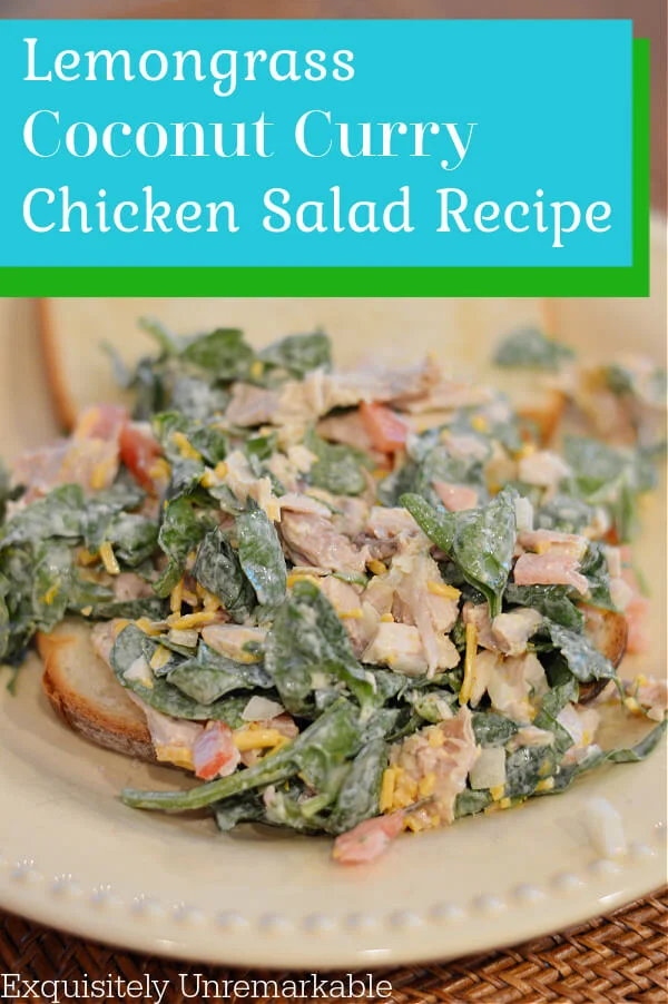 Lemongrass  Coconut Curry Chicken Salad Recipe