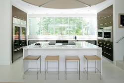 modern farmhouse hamptons kitchen window island windows kitchens cabinets bench farm wall long door rustic interior doors front contemporary cozinha