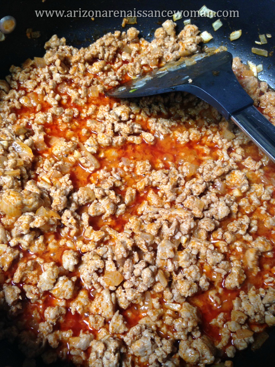 Arizona Renaissance Woman 64. Buffalo Turkey Tacos with Cabbage