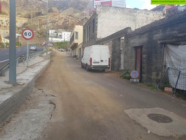 El Ayuntamiento de Santa Cruz de La Palma reordena el tráfico y mejora la seguridad vial en la zona de las Norias