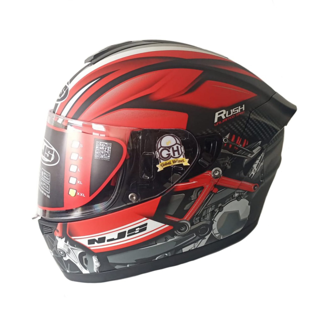 Wow, NJS Helmet Rilis Helm NJS ZX1. Fitur Melimpah Cuma 700 Ribuan