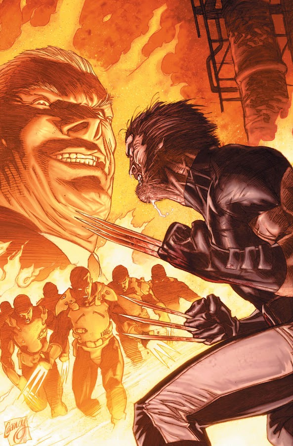 Wolverine Versus Adamantium Men wolverine vs adamantium men weapon x marvel comics jason aaron ron garney