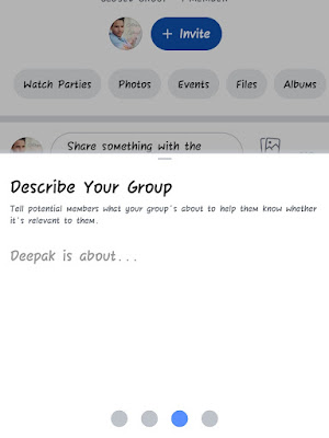 how to write Facebook group description
