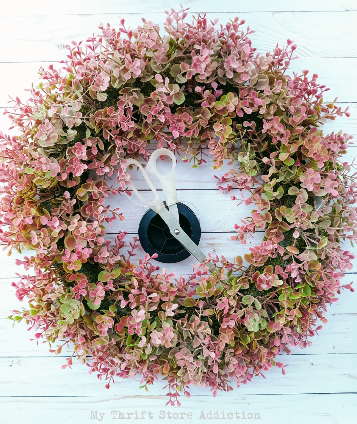 DIY layered wreath