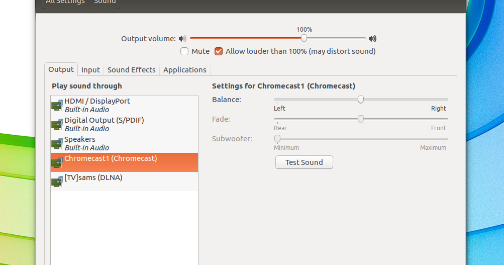 How To Audio To A Chromecast Or DLNA / UPnP Device From Linux (Using ~ Upd8: Ubuntu / blog