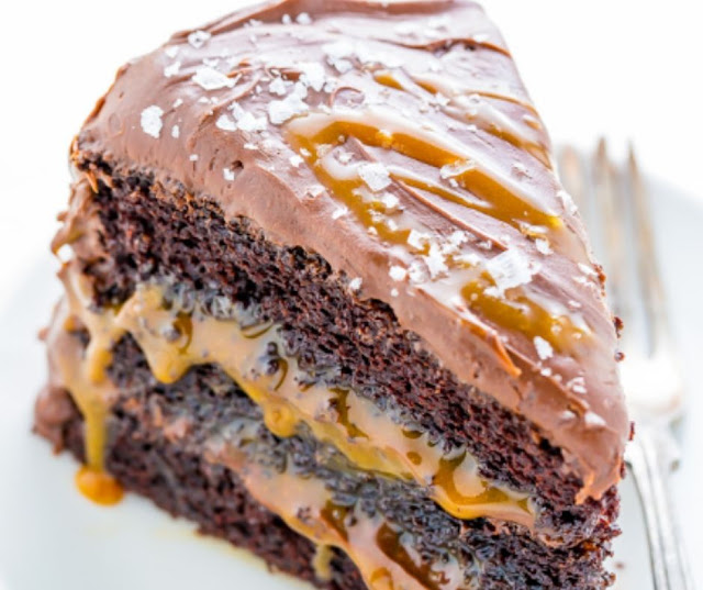 Salted Caramel Chocolate Cake Salted Caramel Chocolate Cake