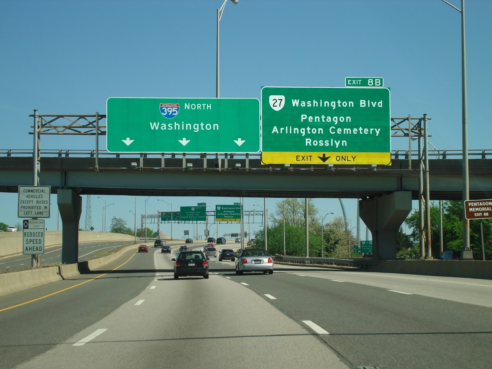 Luke's Signs Interstate 395 Virginia & Washington, D.C.