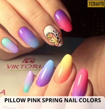 Rainbow Glitter nails