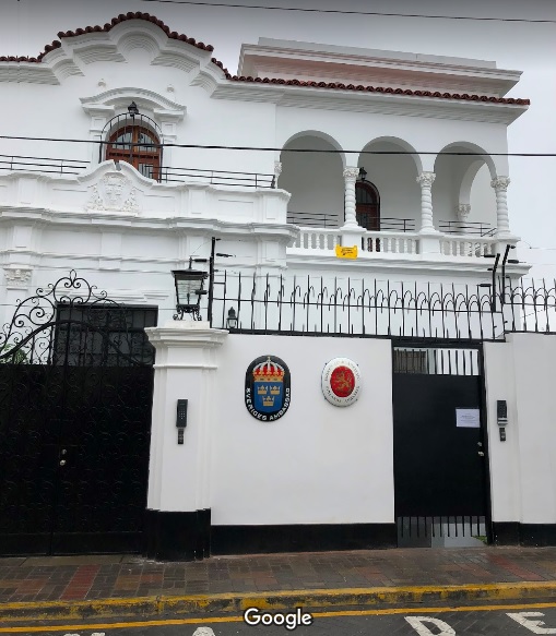Embajada de Suecia en Perú