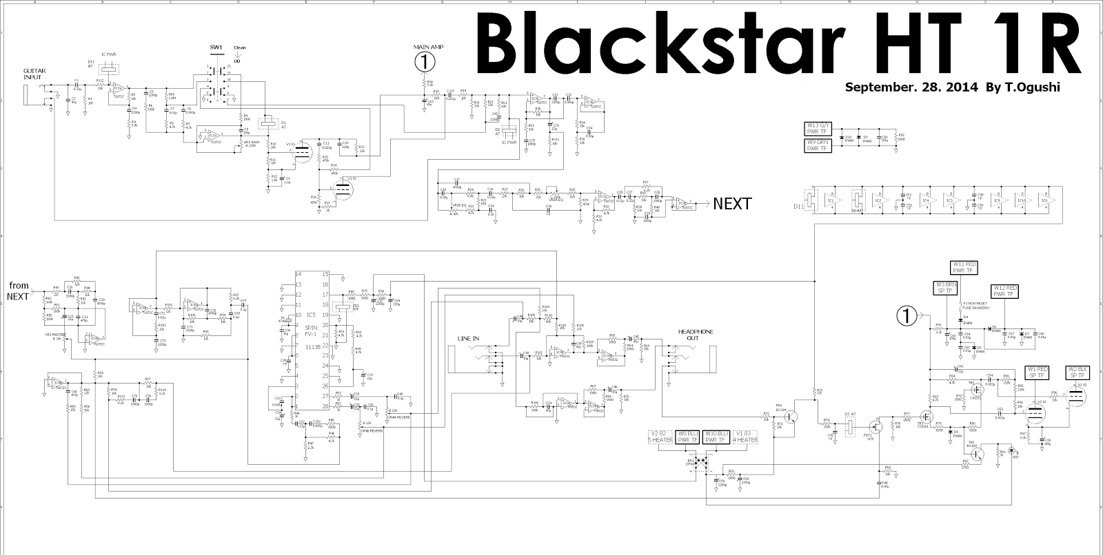 Blackstar Ht 5 Schematic
