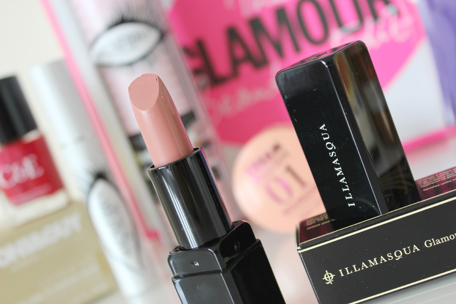 A picture of Illamasqua Glamore Lipstick in Rosepout