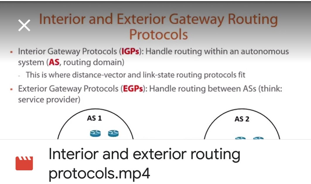 Interior and exterior routing protocols. Interior and exterior routing protocols.