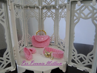 Calcinha e Sutiã Para Barbie Moda Retrô - Próximo PAP / Tutorial Com Pecunia MillioM 5