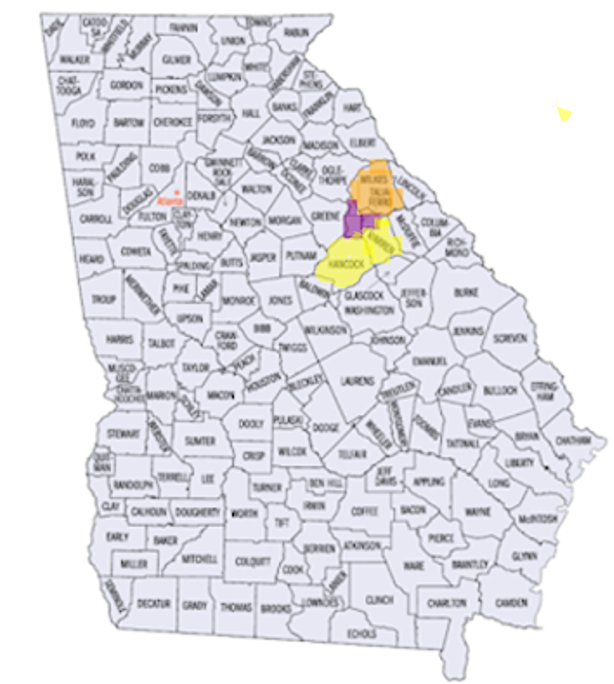 Retiring Guy's Digest Population loss in Hancock County/Sparta