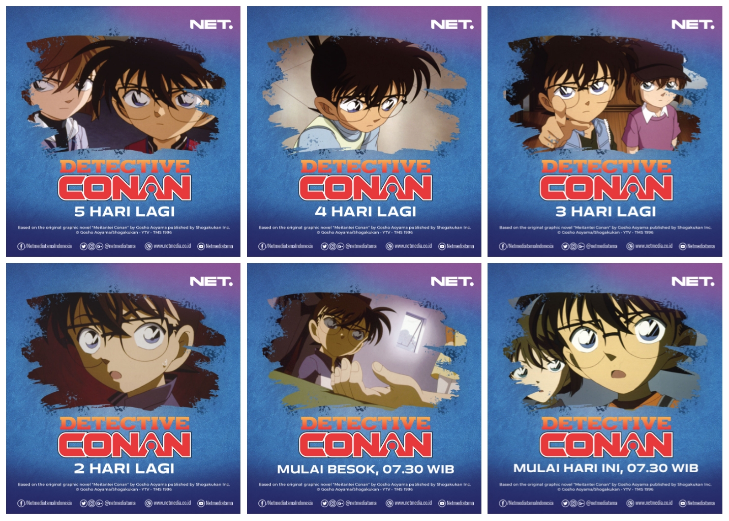 semangatin Detektif Conan Kembali Tayang di TV Indonesia
