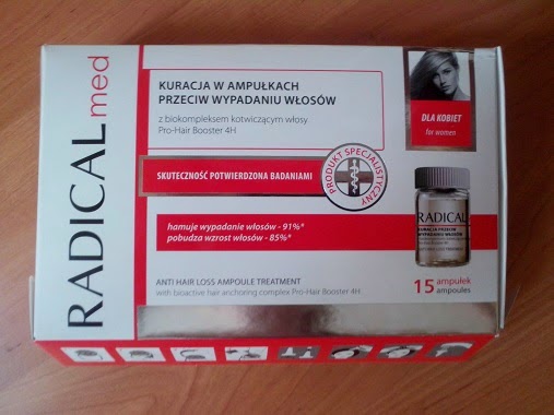 radical ampułki na porost włosów