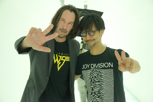 الممثل العالمي Keanu Reeves يزور مقر أستوديو Kojima لتجربة لعبة Death Stranding 