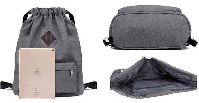 Kaukko Drawstring Sports Backpack Gym review Kaukko Drawstring Sports Backpack Gym review