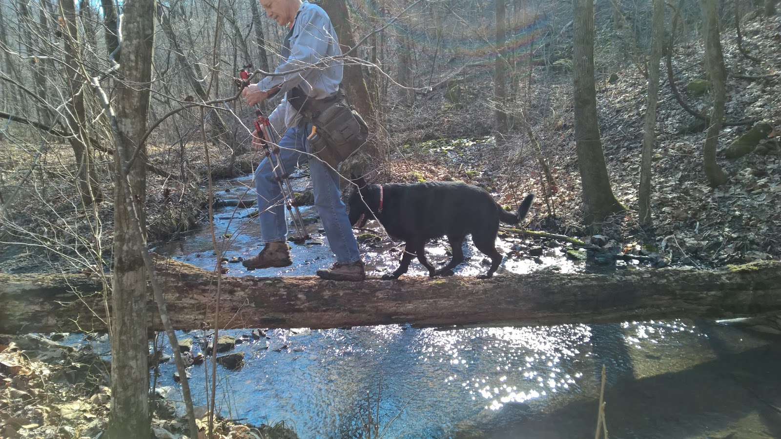 Rick's Hiking Blog Big Creek Cave Falls, Arkansas Ozarks north of Cowell