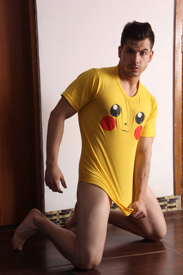Mike Rivier posa para nova campanha da Briefs Men Underwear. Foto: Jorge Beirigo