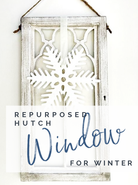 window with snowflake and overlay