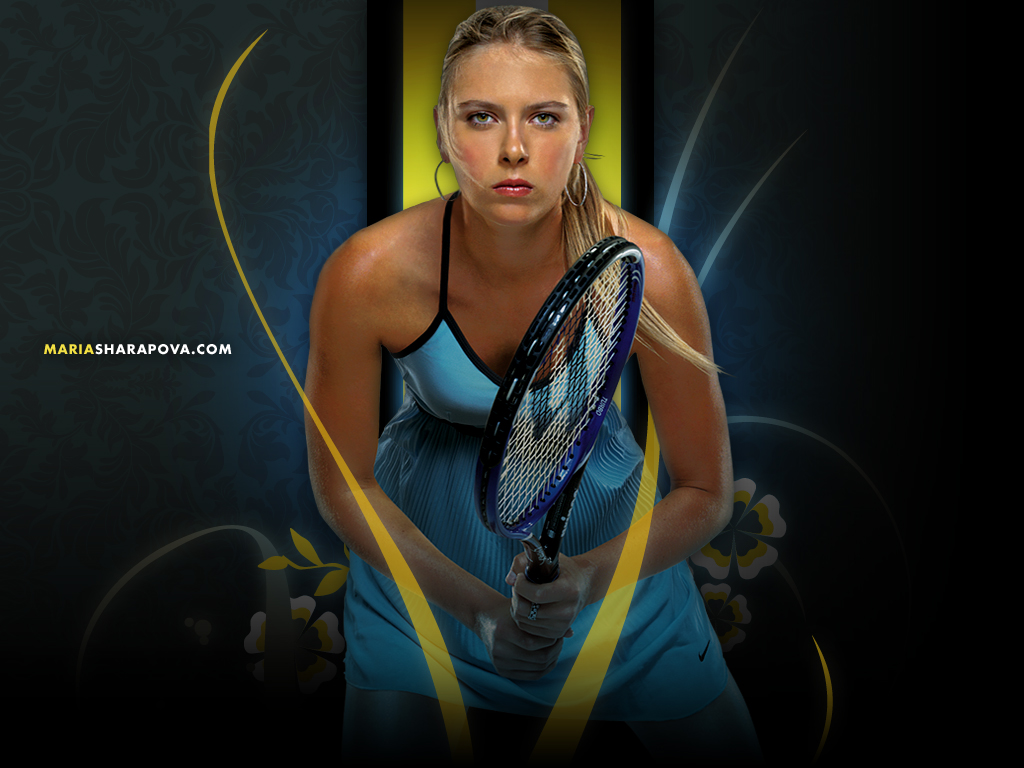 tennis super stars: Maria Sharapova hd wallpapers