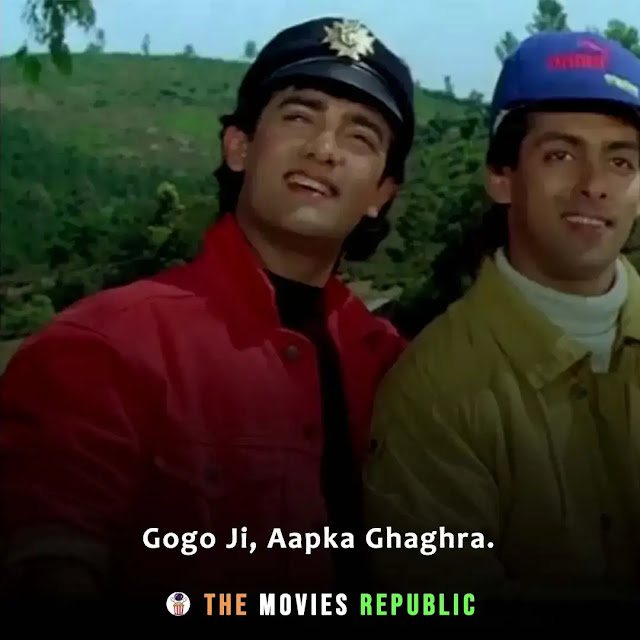 andaz apna apna movie dialogues, andaz apna apna movie quotes, andaz apna apna movie shayari, andaz apna apna movie status, andaz apna apna movie captions