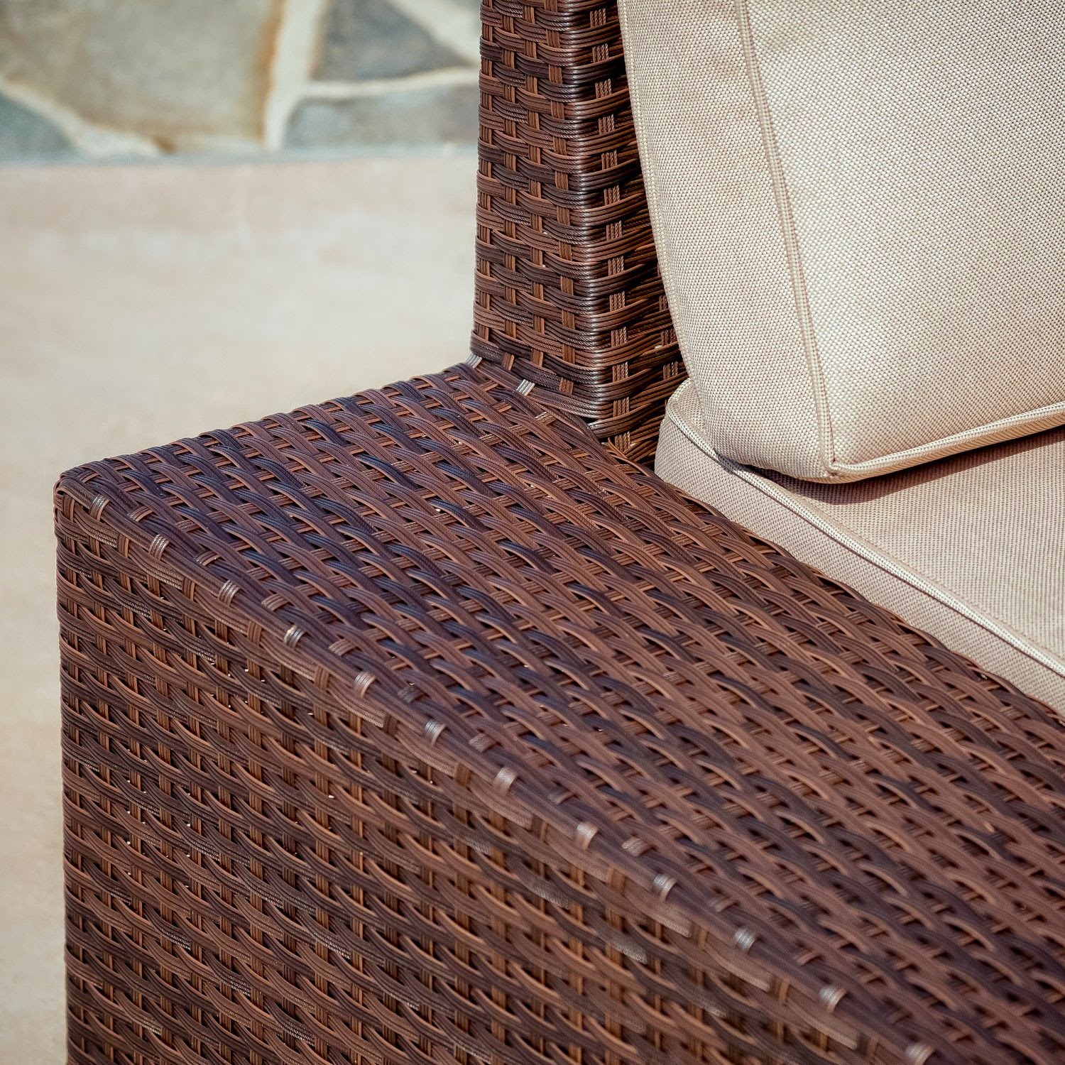 Best Selling Say Brook PE Wicker Sofa Set Best Selling Say Brook PE Wicker Sofa Set