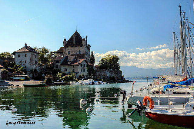Yvoire, Haute-Savoie, France, Lac Léman, Suisse