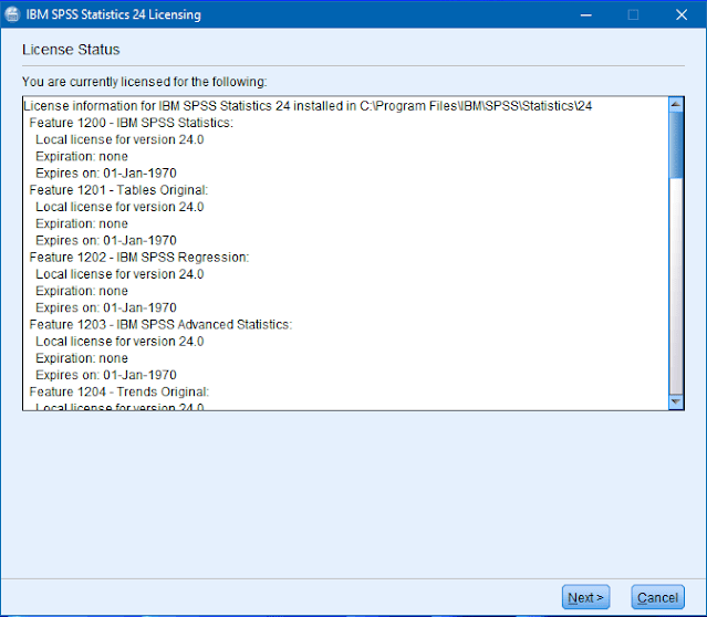 Aktivasi SPSS Terbaru