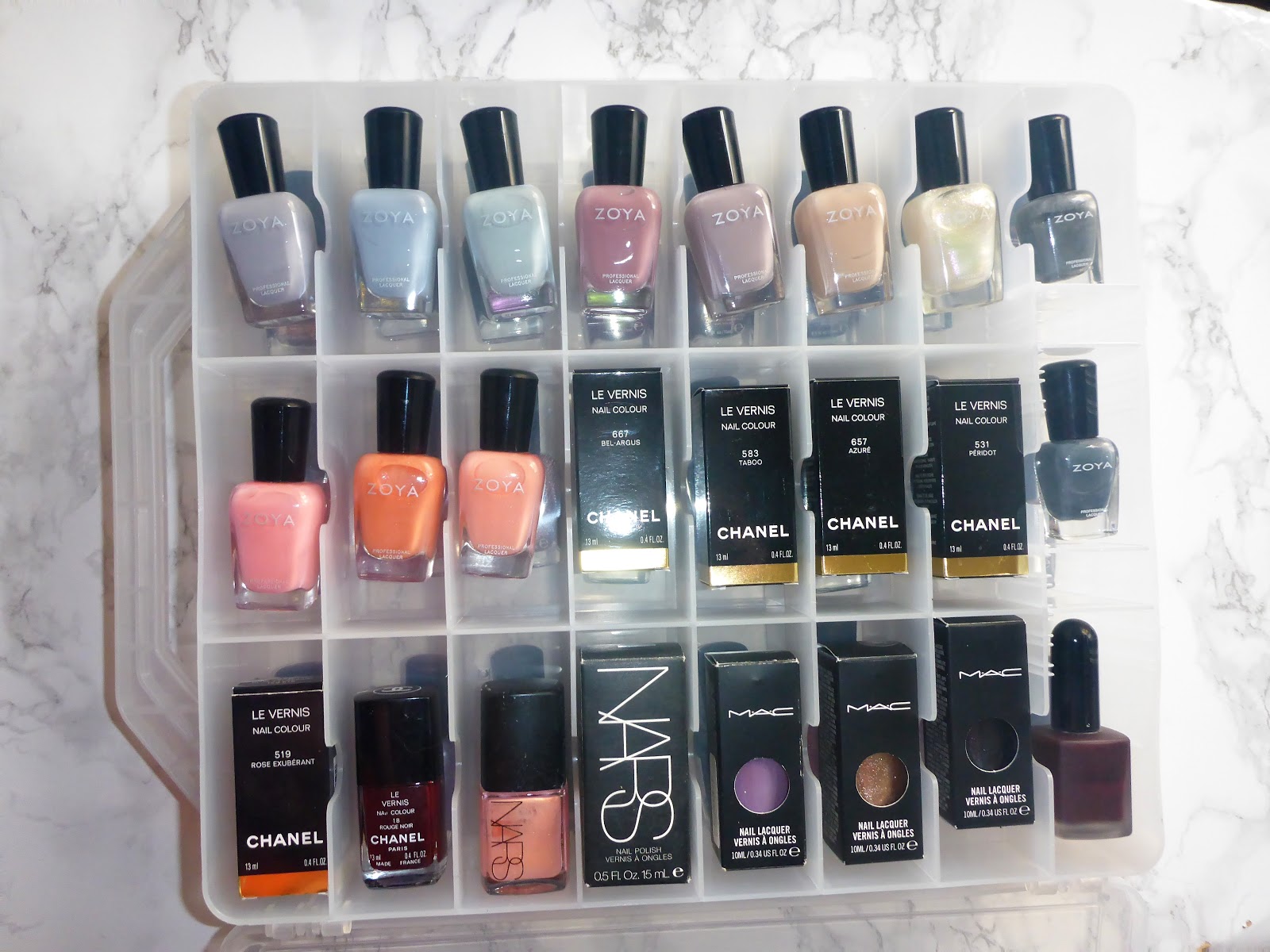 Nail Polish Storage