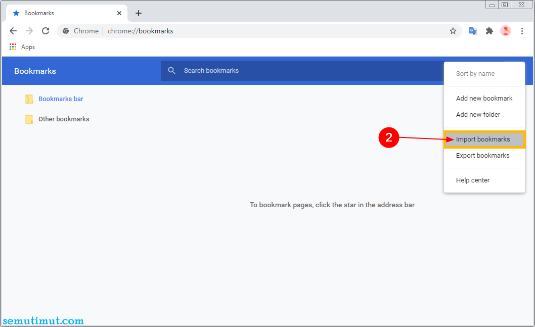 Cara Export Bookmark Google Chrome (+Import ke Firefox) SemutImut
