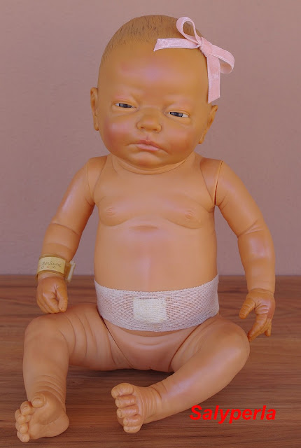 Las Muñecas de Salyperla: Novedad del día: Muñeca Recién Nacido de Berjusa