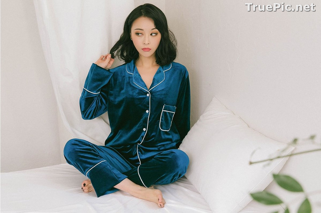 Image Ryu Hyeonju - Korean Fashion Model - Pijama and Lingerie Set - TruePic.net - Picture-33
