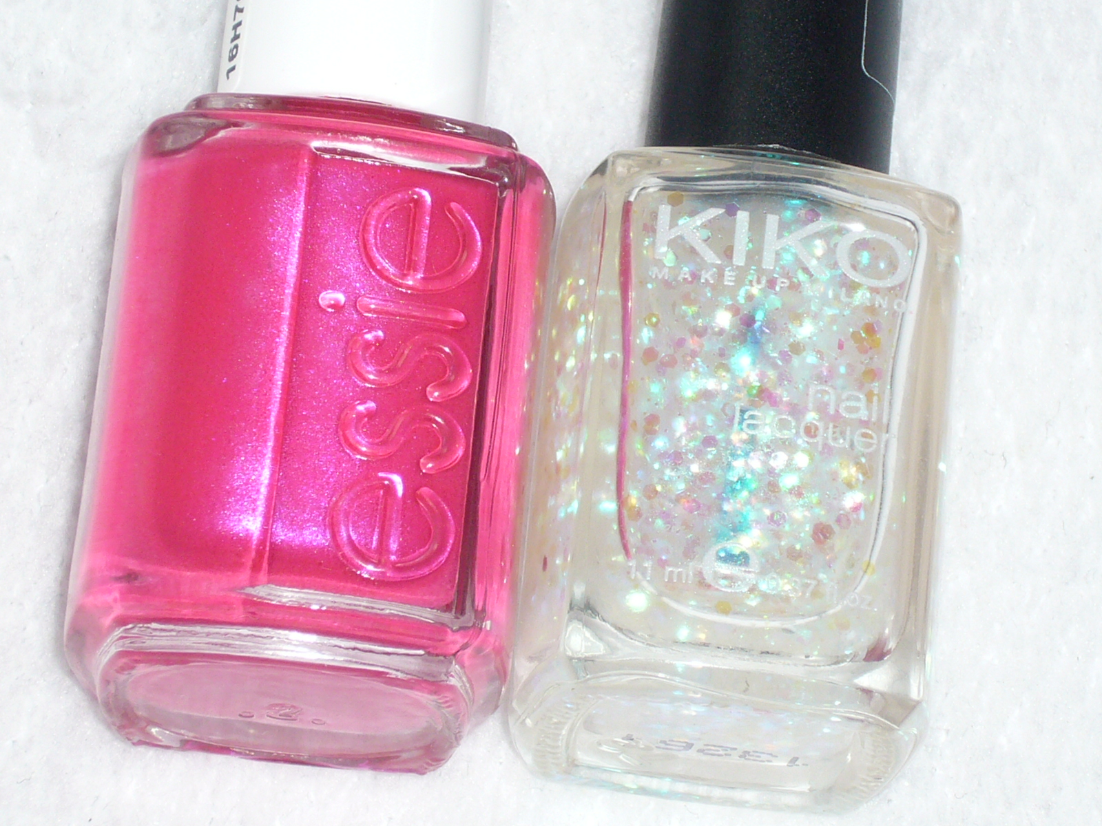 ESSIE Jam N' Jelly + variante glitter Kiko