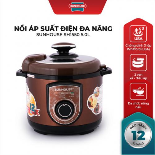 Nồi Áp Suất Điện Đa Năng Sunhouse SH1550